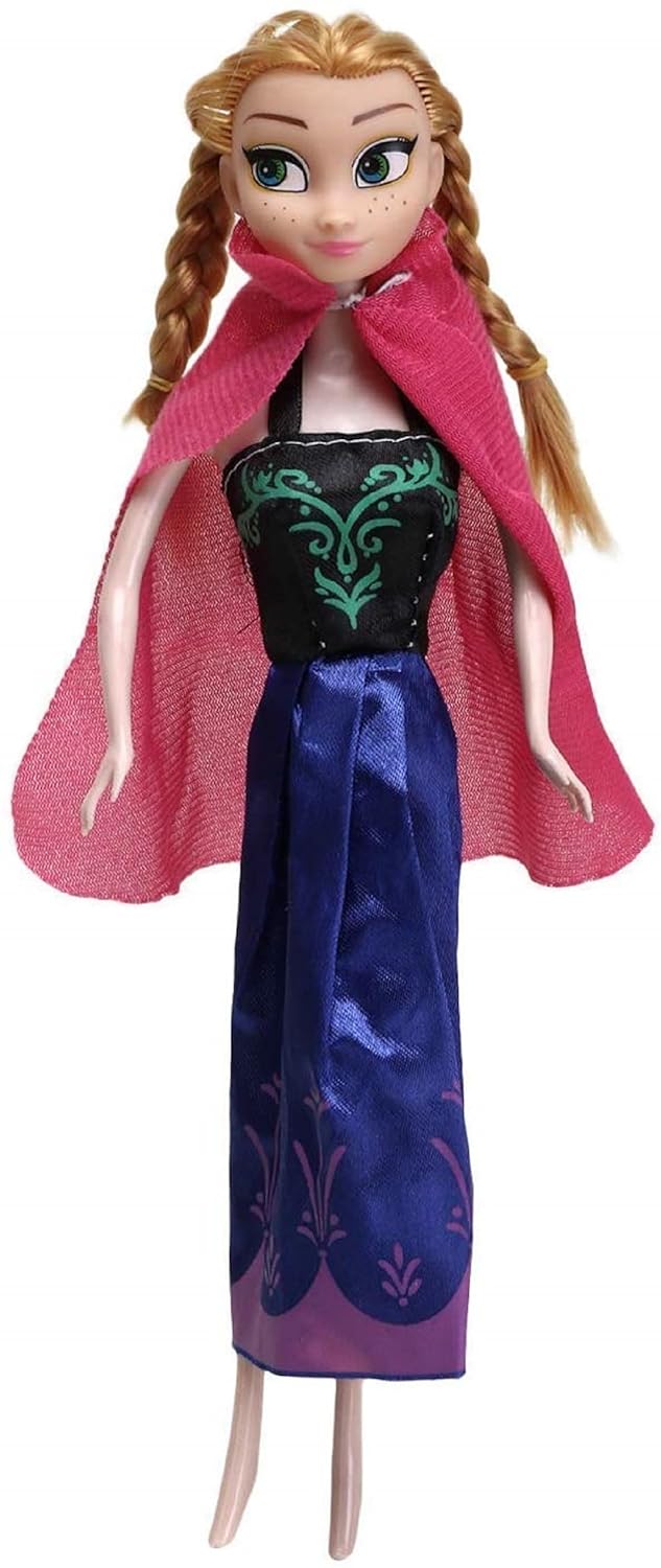 Frozen ANNA Toy Set with Big Doll, Baby Doll, and Fashion Accessories