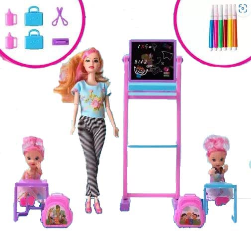 Barbie Classroom Playset with Teacher and Student Dolls