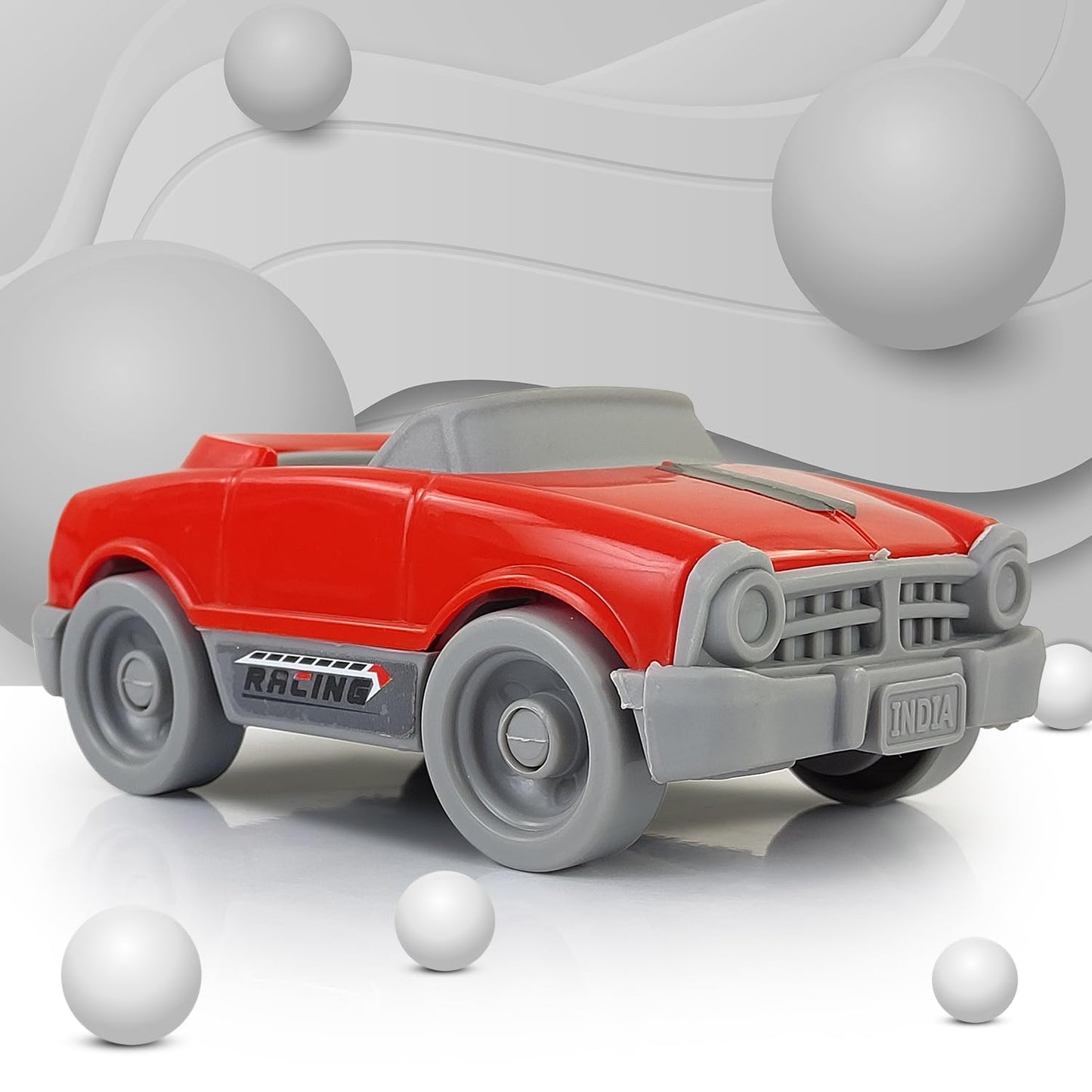 Speedy Wheels Pull & Push Racing Toy Cars Set