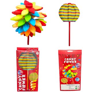 Candy Flower Toy – stress buster toy satisfying play Lollipop game