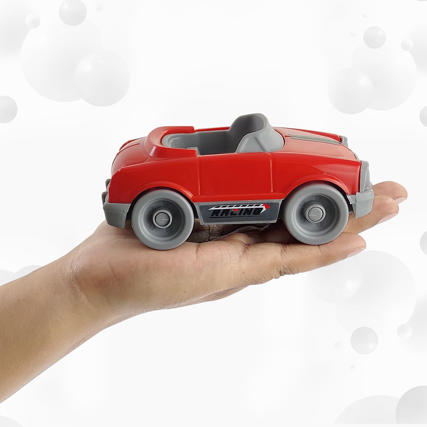 Speedy Wheels Pull & Push Racing Toy Cars Set