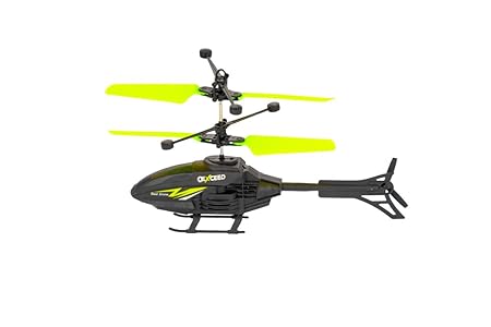 Eagle Enterprise Outdoor Flying Helicopter with Hand Induction Watch | Electronic Radio RC Remote Control Toy | Charging Helicopter with 3D Light & Safety Sensor for Kids (PACK OF 1)