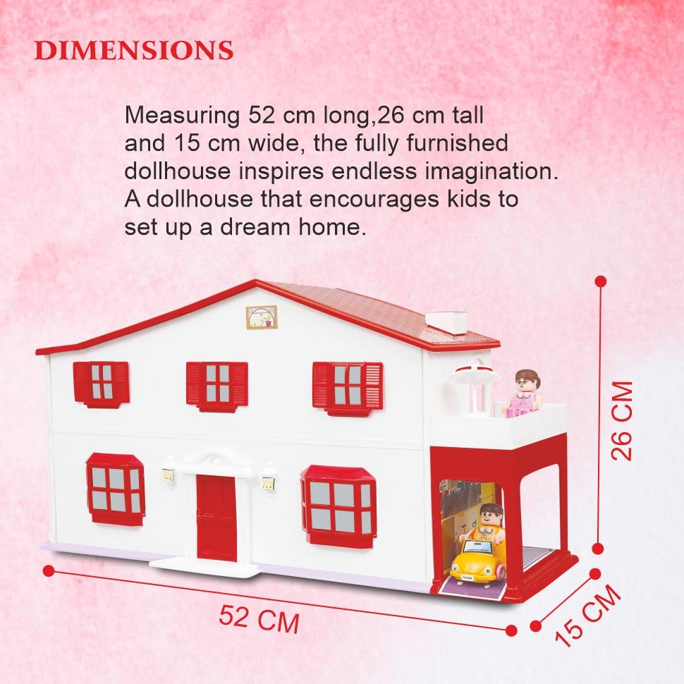 Dreamy Mansion Dollhouse Playset