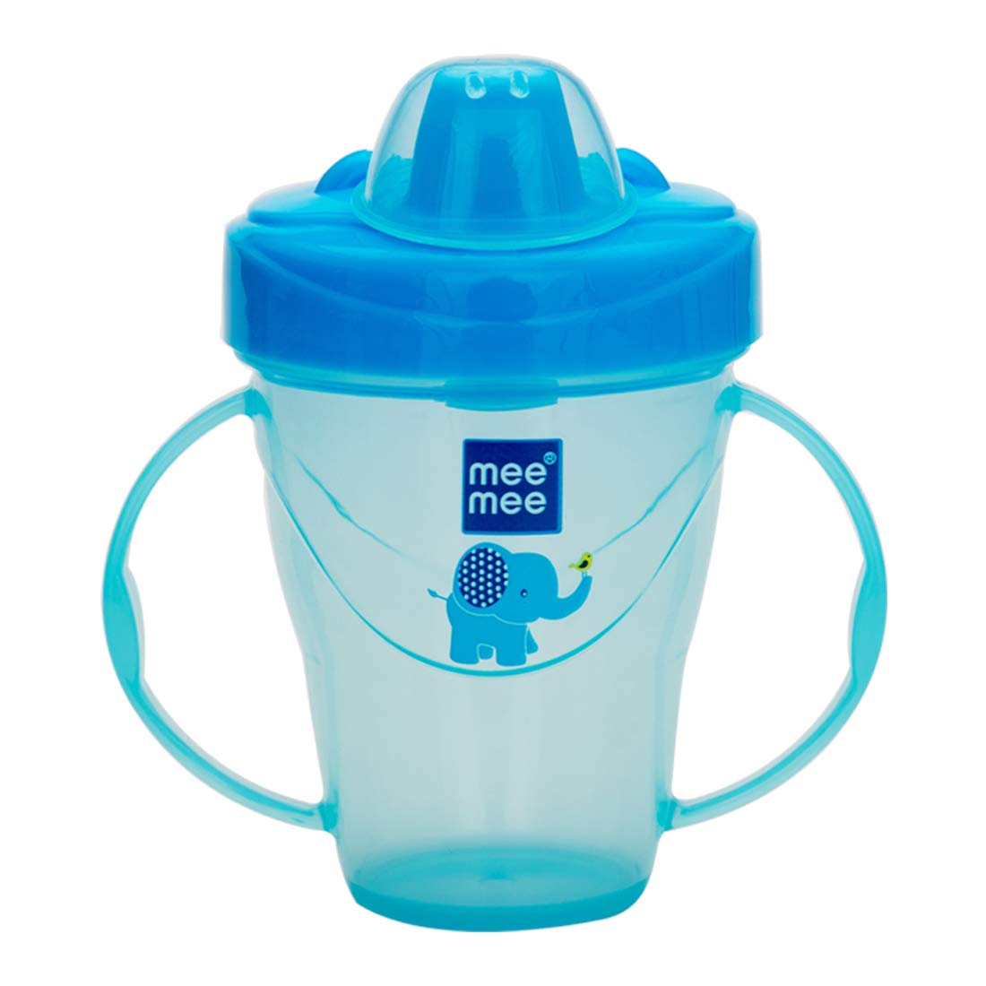 Mee Mee Plastic Easy Grip | BPA-Free | Anti Spill Sipper | Cup with Twin Handle Spout for Baby