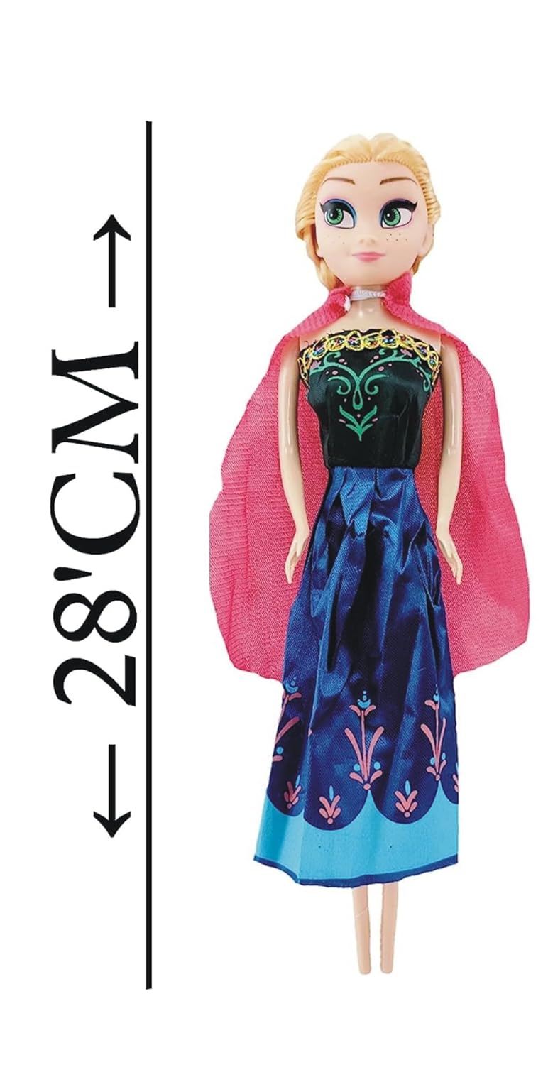 Frozen ANNA Toy Set with Big Doll, Baby Doll, and Fashion Accessories