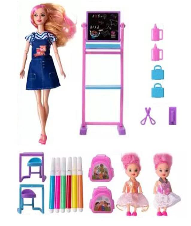 Barbie Classroom Playset with Teacher and Student Dolls