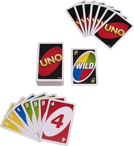 U-N-O Playing Cards Fun Game for 7 Yrs and Above for Kids and Adult, Set of 112 CardsNow with customizable Wild Cards