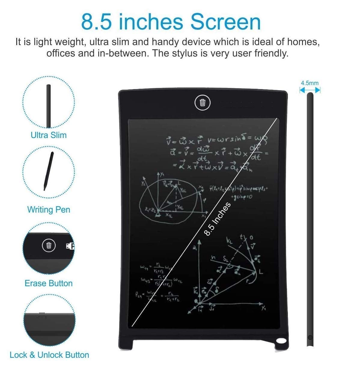 8.5 Inch LCD Writing Pad