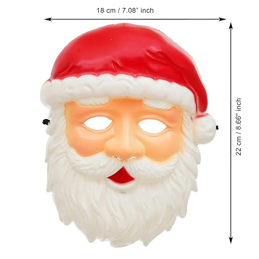 anta Claus Face Mask | Santa Claus Decoration | Merry Christmas Party Ornaments Props