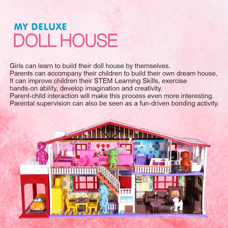 Dreamy Mansion Dollhouse Playset
