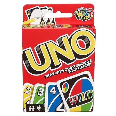 U-N-O Playing Cards Fun Game for 7 Yrs and Above for Kids and Adult, Set of 112 CardsNow with customizable Wild Cards