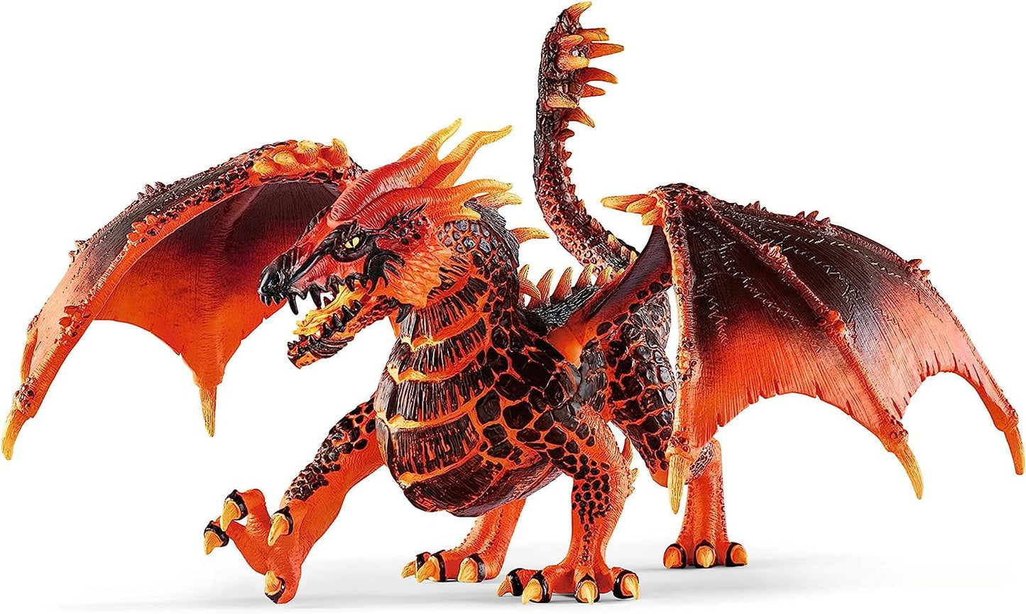 Dragon Toy Figure | Schleich Lava Dragon Figurine Toy(Multicolor)