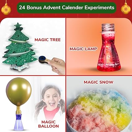 Smartivity Christmas Science Kit for Kids Ages 5-6-7-8-9-10 Years I 16 Amazing Holiday Science Experiments I Christmas, Birthday Gift for Boys & Girls Age