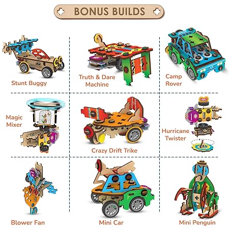 Smartivity 20 In Toys Kit For Kids Age 6-14 Years Old I Pullback