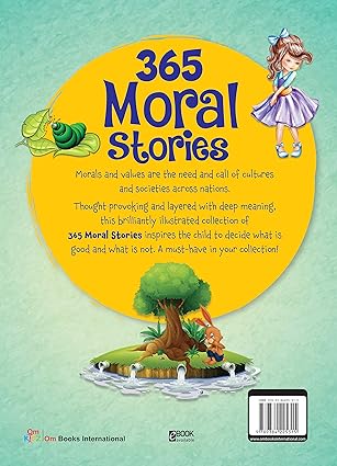 Story books : 365 Moral Stories (Illustrated stories for Children) (365 Series) 5-8 years