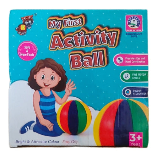 Activity Ball, Learning Activity Toy, Multicolour, 12 Months & Above, Infant And Preschool Toys