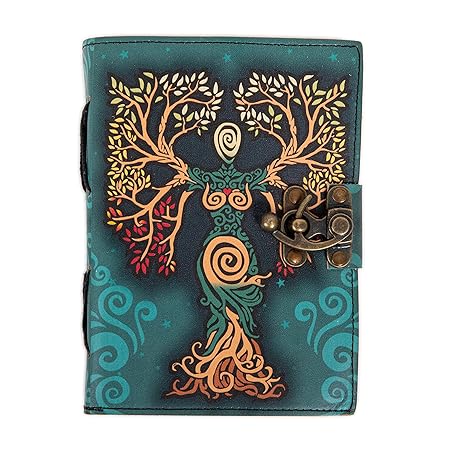 Leather Journal plain diary,200 pages