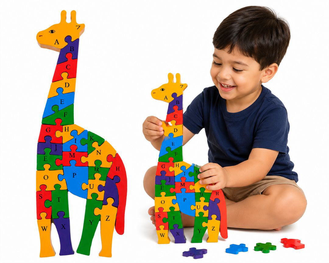 Animal puzzle Giraffe