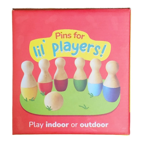 Mini Bowling Pins 2 years and above , play indoor or outdoor