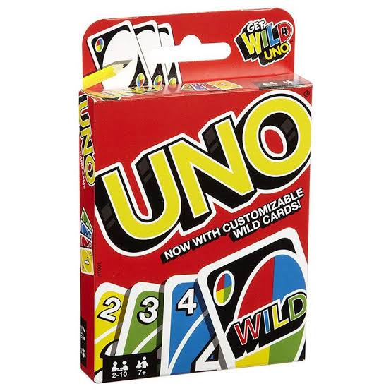 Uno Playing Card Game For 7 Yrs And Above For Adults,Set Of 112 Cards, Multicolour