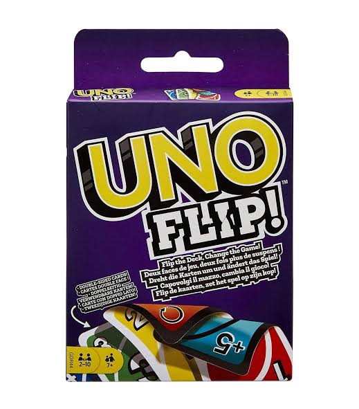 UNO Kid Card Games Uno Flip Side Card Game, Multi Colour