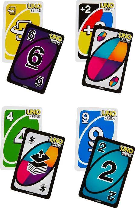 UNO Kid Card Games Uno Flip Side Card Game, Multi Colour