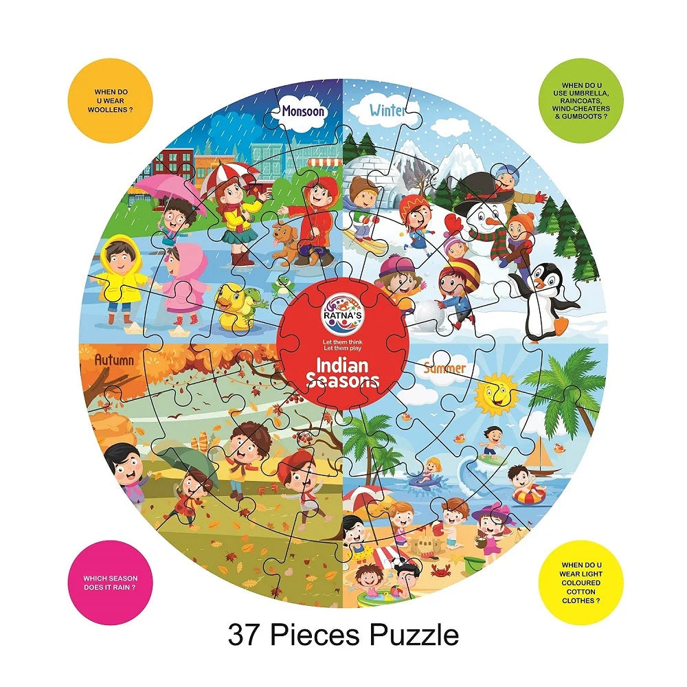 Pre School Teacher 3 in 1 Early learning puzzle for kids