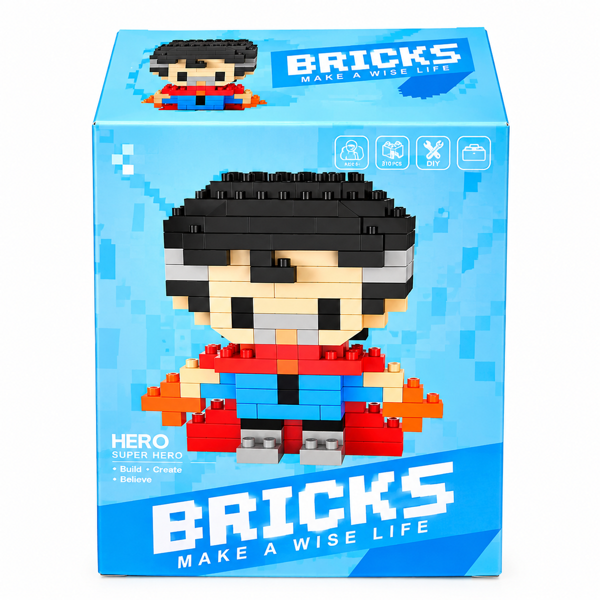 Hero Superhero Building Blocks Toy