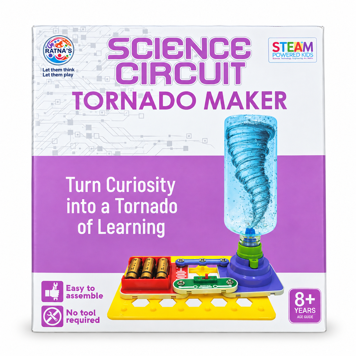 Science Circuit Tornado Maker – STEM Educational Kit
