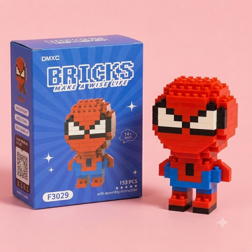 Hero Superhero Bricks Building Toy – 8+ Years