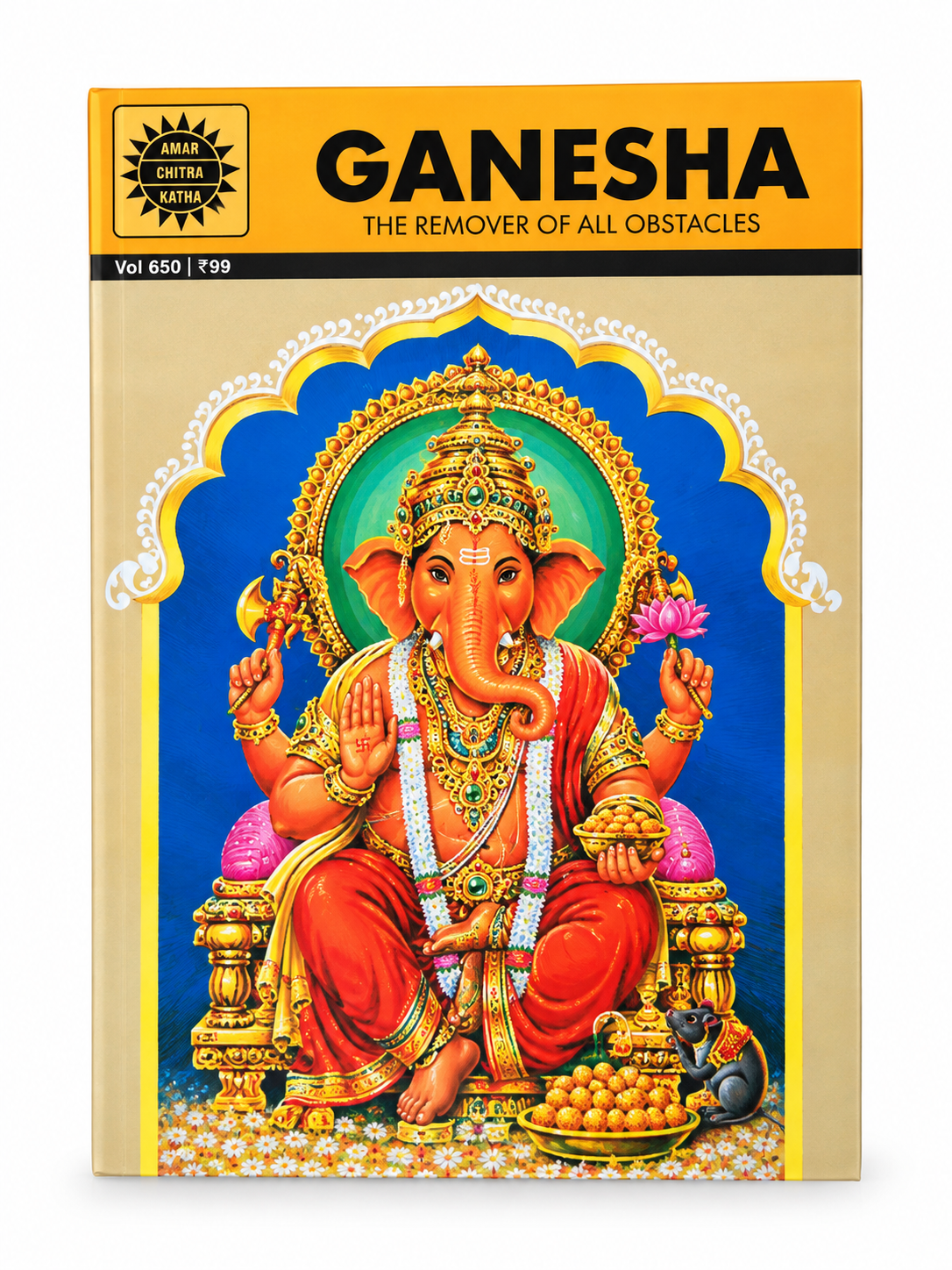 Ganesha – Amar Chitra Katha | Indian Mythology Comic Book | Illustrated Story of Lord Ganesha